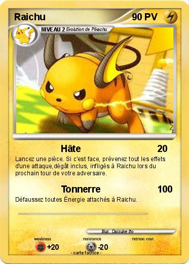 Pokemon Raichu