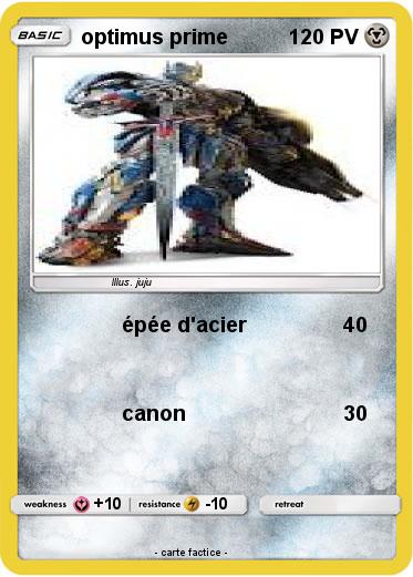 Pokemon optimus prime