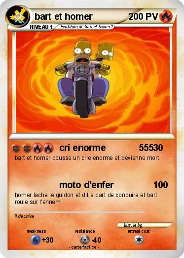 Pokemon bart et homer