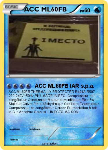 Pokemon ACC ML60FB
