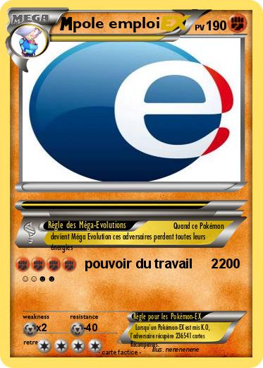 Pokemon pole emploi