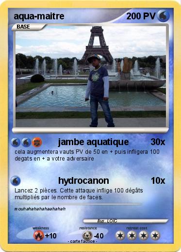 Pokemon aqua-maitre