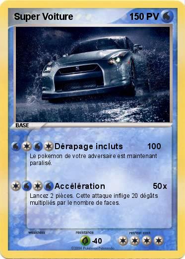 Pokemon Super Voiture