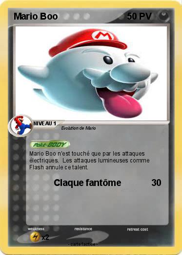 Pokemon Mario Boo