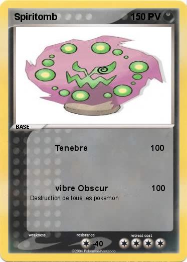 Pokemon Spiritomb