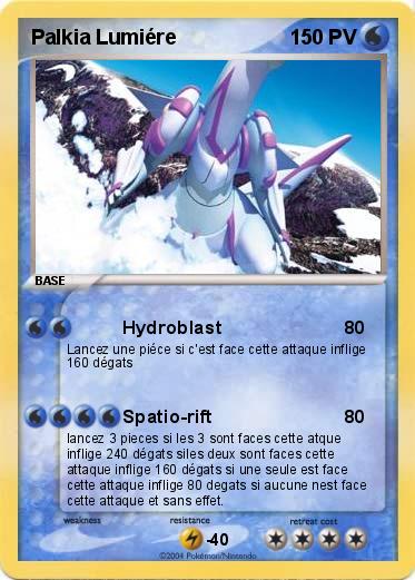 Pokemon Palkia Lumiére