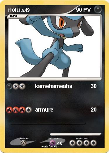 Pokemon riolu