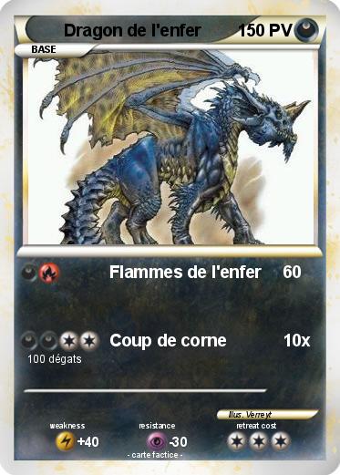 Pokemon Dragon de l'enfer