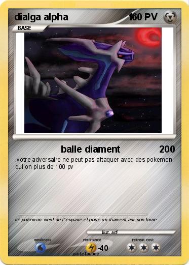 Pokemon dialga alpha                       1