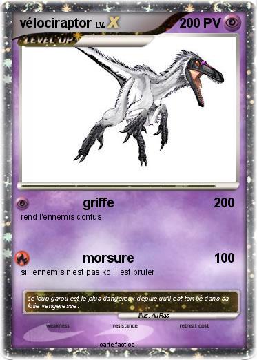 Pokemon vélociraptor