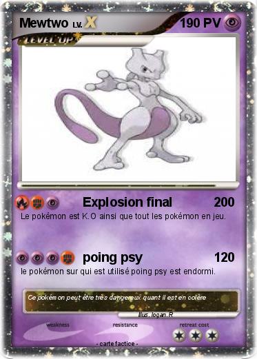 Pokemon Mewtwo