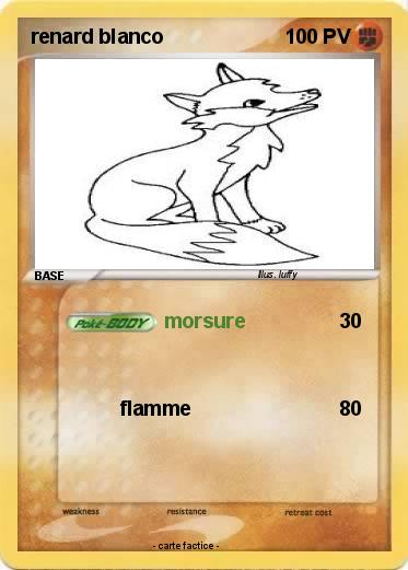Pokemon renard blanco
