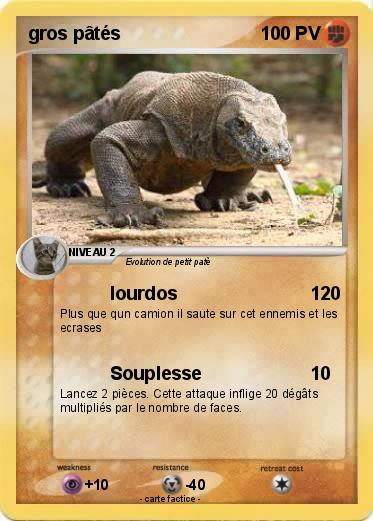 Pokemon gros pâtés