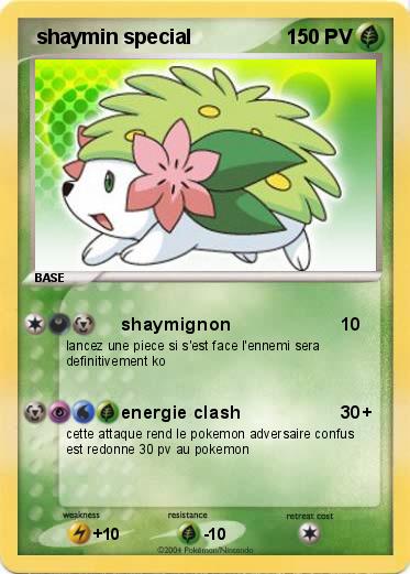 Pokemon  shaymin special