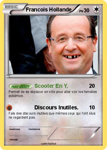 Pokemon Francois Hollande