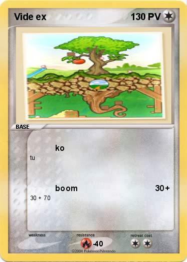 Pokemon Vide ex