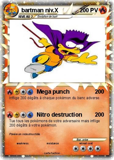 Pokemon bartman niv.X