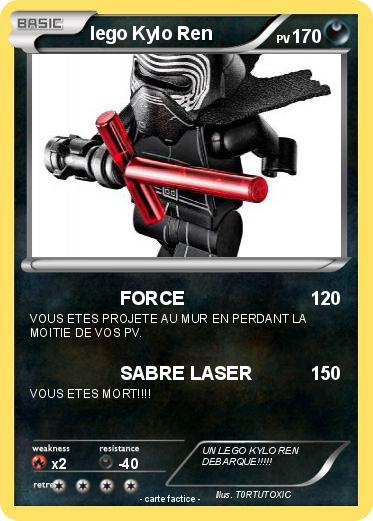 Pokemon lego Kylo Ren