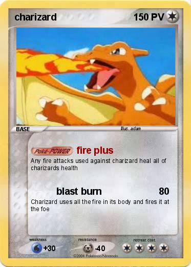 Pokemon charizard