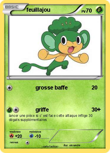 Pokemon feuillajou