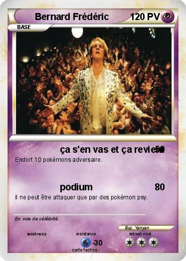 Pokemon Bernard Frédéric