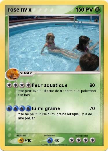 Pokemon rose nv x