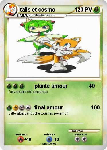 Pokemon tails et cosmo