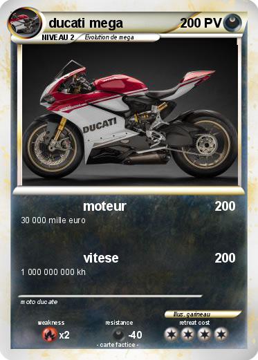 Pokemon ducati mega
