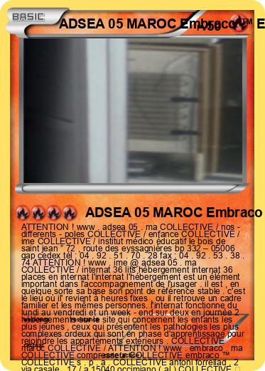 Pokemon ADSEA 05 MAROC Embraco ™ EMT 6152 U COLLECTIVE MAROC UNITÉ A INTERNAT MAROC IME MAROC