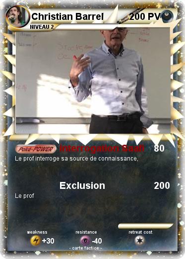 Pokemon Christian Barrel