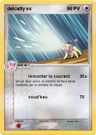 Pokemon delcatty ex