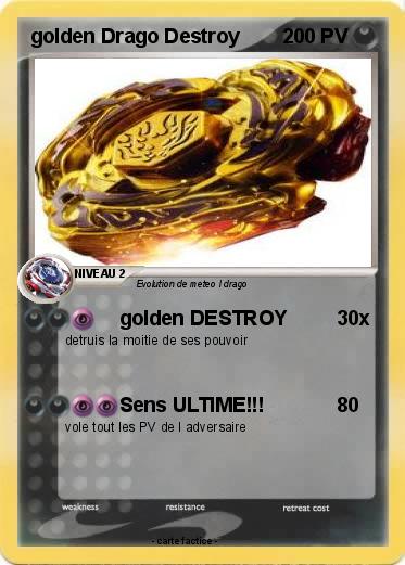 Pokemon golden Drago Destroy