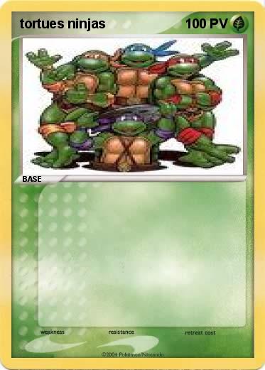 Pokemon tortues ninjas