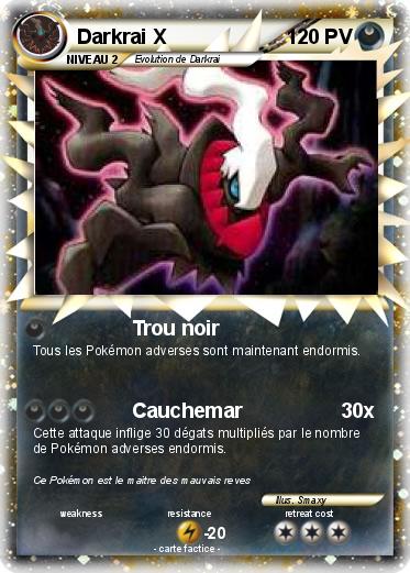 Pokemon Darkrai X