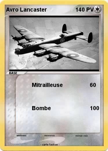 Pokemon Avro Lancaster