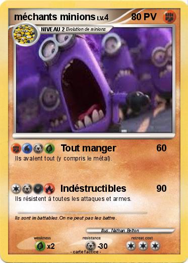 Pokemon méchants minions