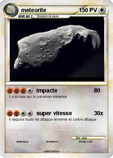 Pokemon meteorite