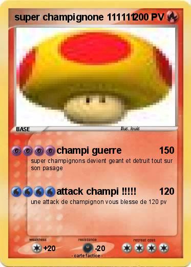 Pokemon super champignone 111111