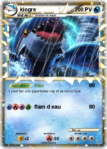 Pokemon kiogre