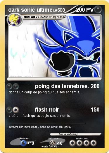 Pokemon dark sonic ultime