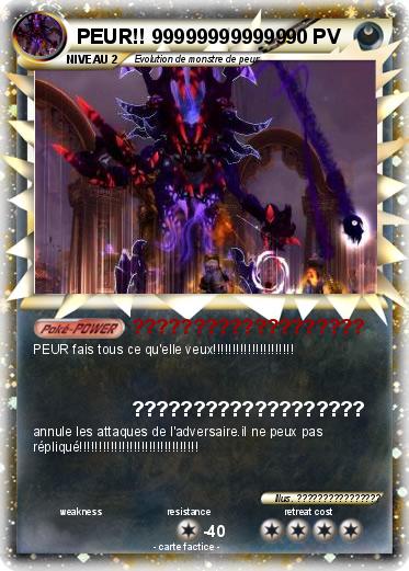 Pokemon PEUR!! 999999999999