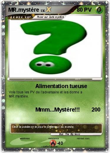 Pokemon MR.mystère