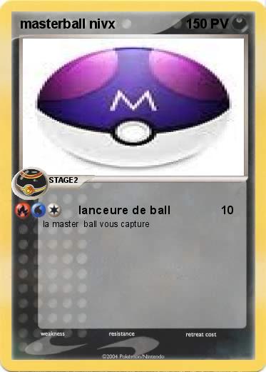 Pokemon masterball nivx 