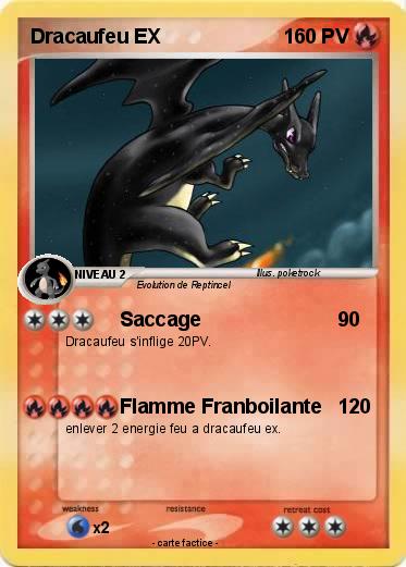 Pokemon Dracaufeu EX
