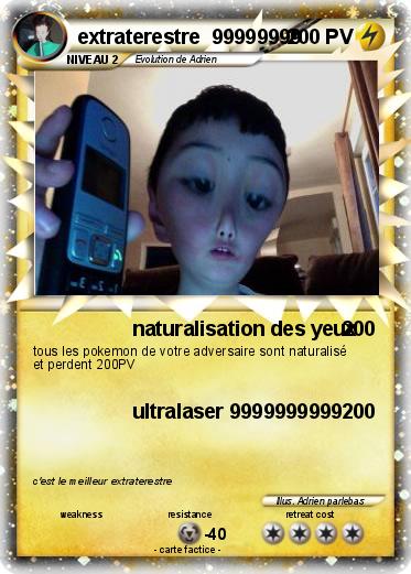 Pokemon extraterestre  99999999