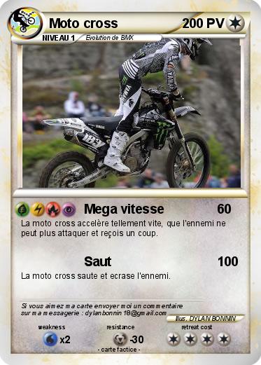 Pokemon Moto cross