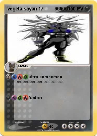 Pokemon vegeta sayan 17        66666