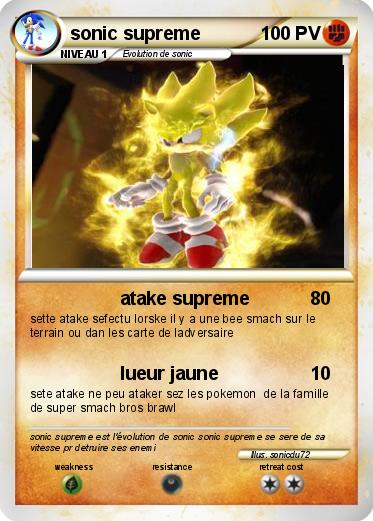 Pokemon sonic supreme