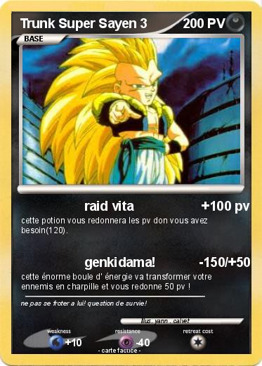 Pokemon Trunk Super Sayen 3