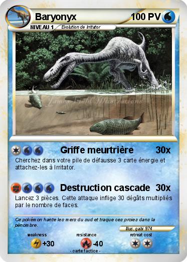 Pokemon Baryonyx